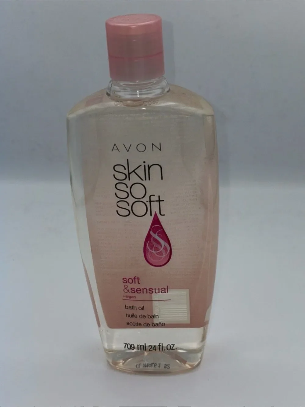 JUMBO 24OZ. Avon Skin So Soft SSS Soft & Sensual Bath Oil NEW SEALED BOTTLE